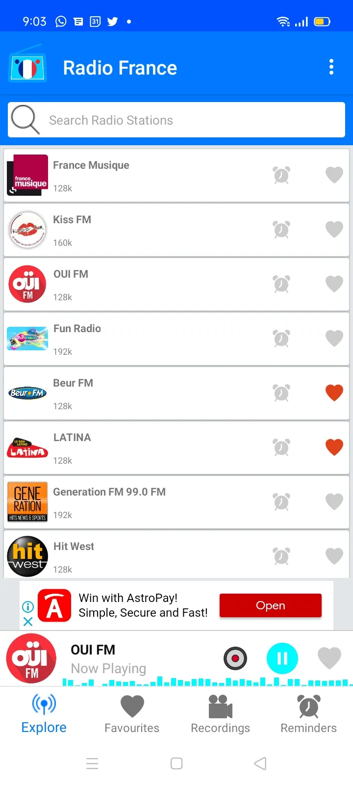 Radio France :FM Internet app | Indus Appstore | Screenshot