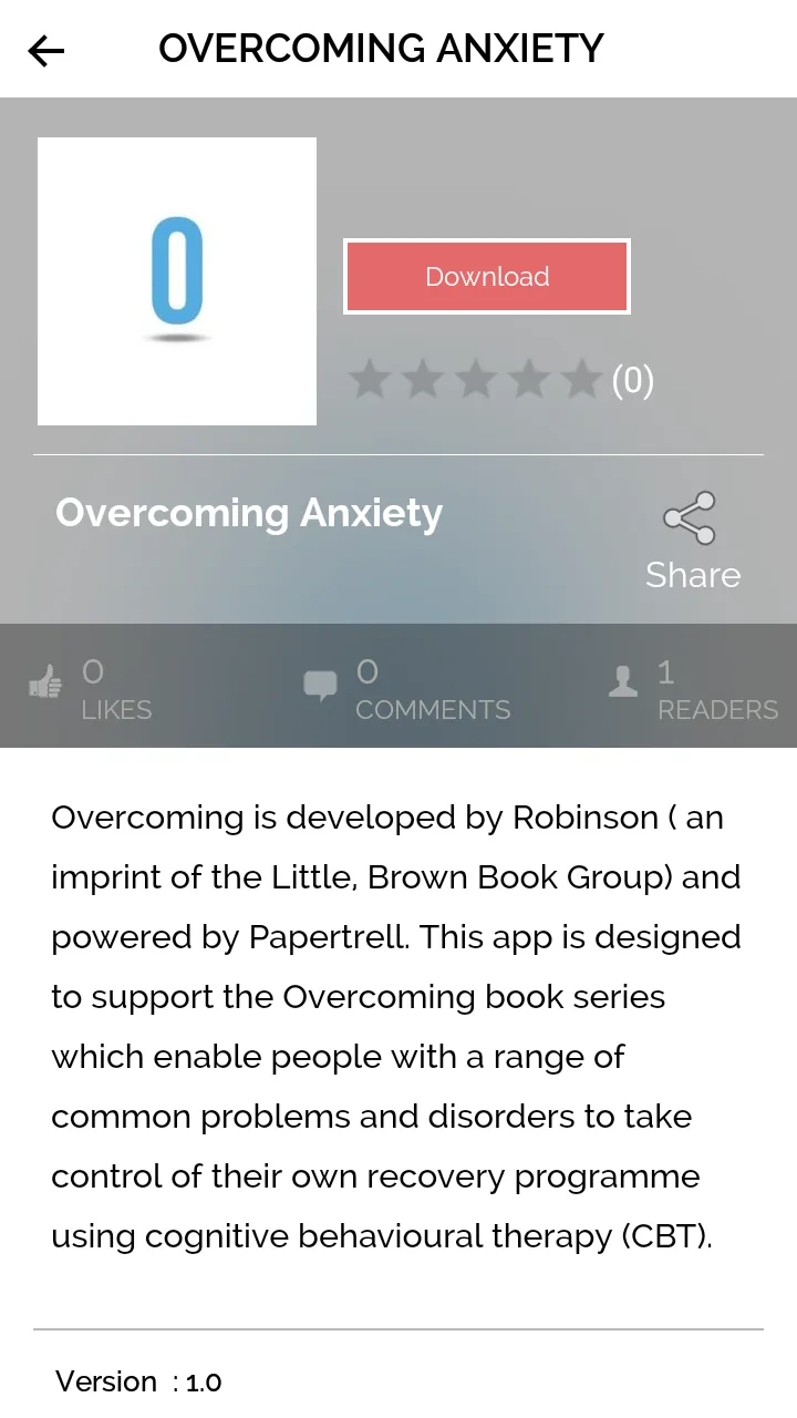 Overcoming Anxiety | Indus Appstore | Screenshot