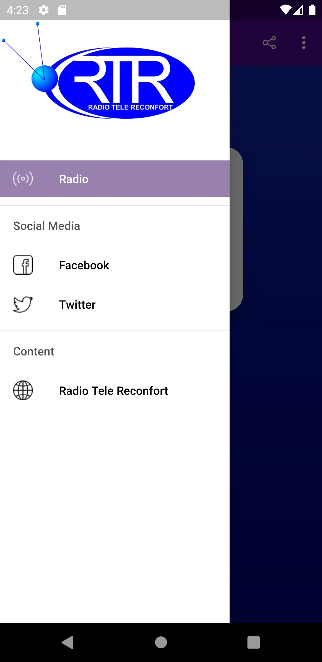 Radio Tele Reconfort | Indus Appstore | Screenshot