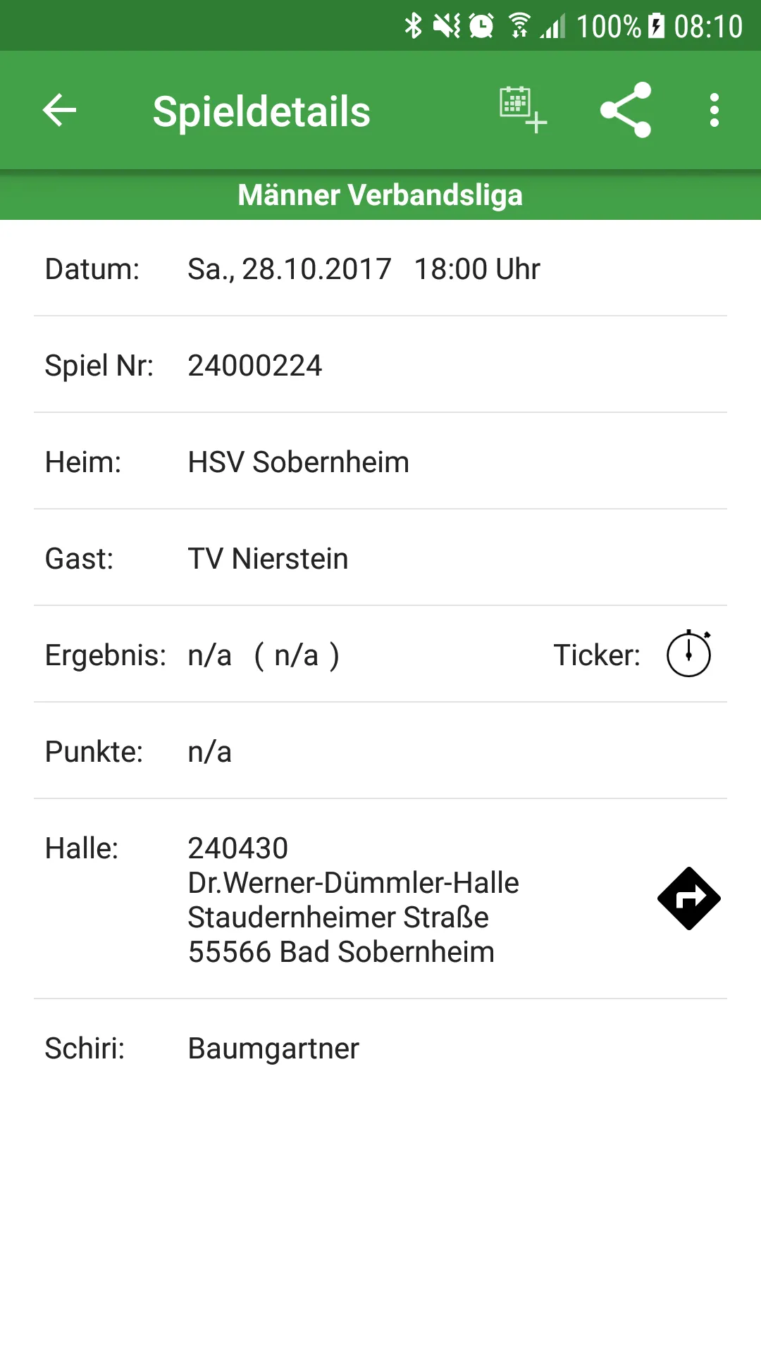 HSV Sobernheim | Indus Appstore | Screenshot