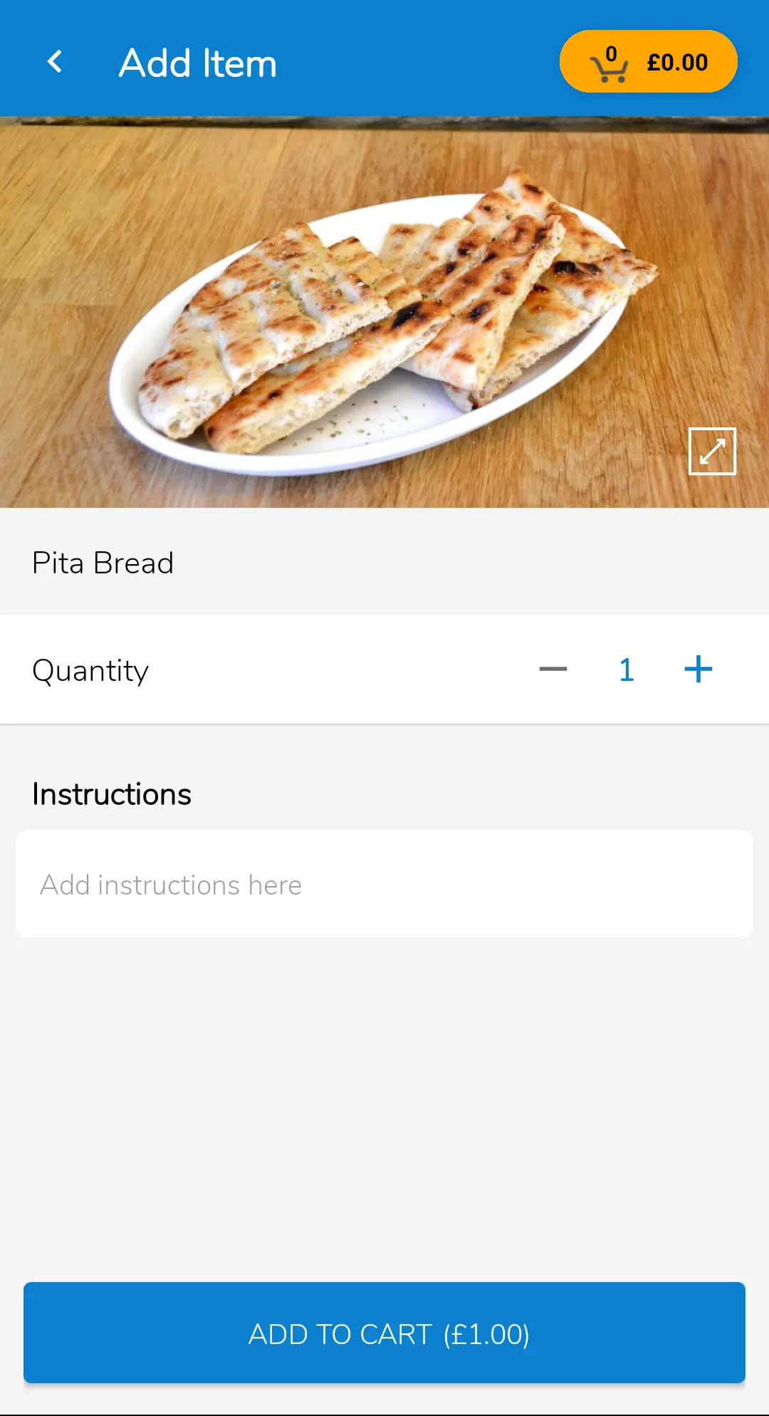 Tony's Pita London | Indus Appstore | Screenshot