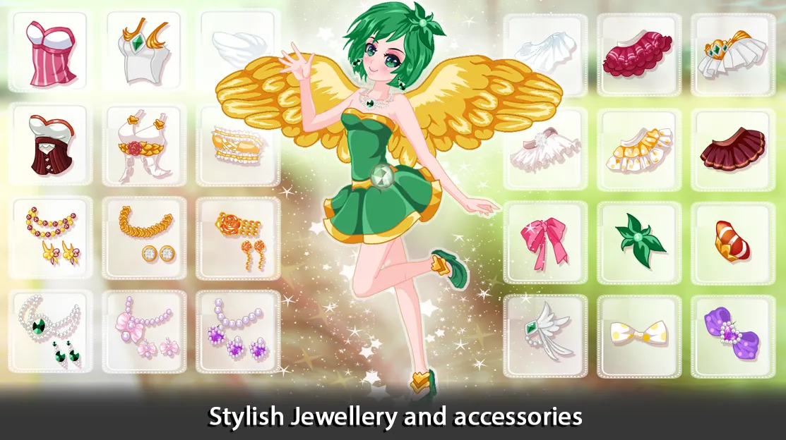 Dress Up Angel Anime Girl Game | Indus Appstore | Screenshot