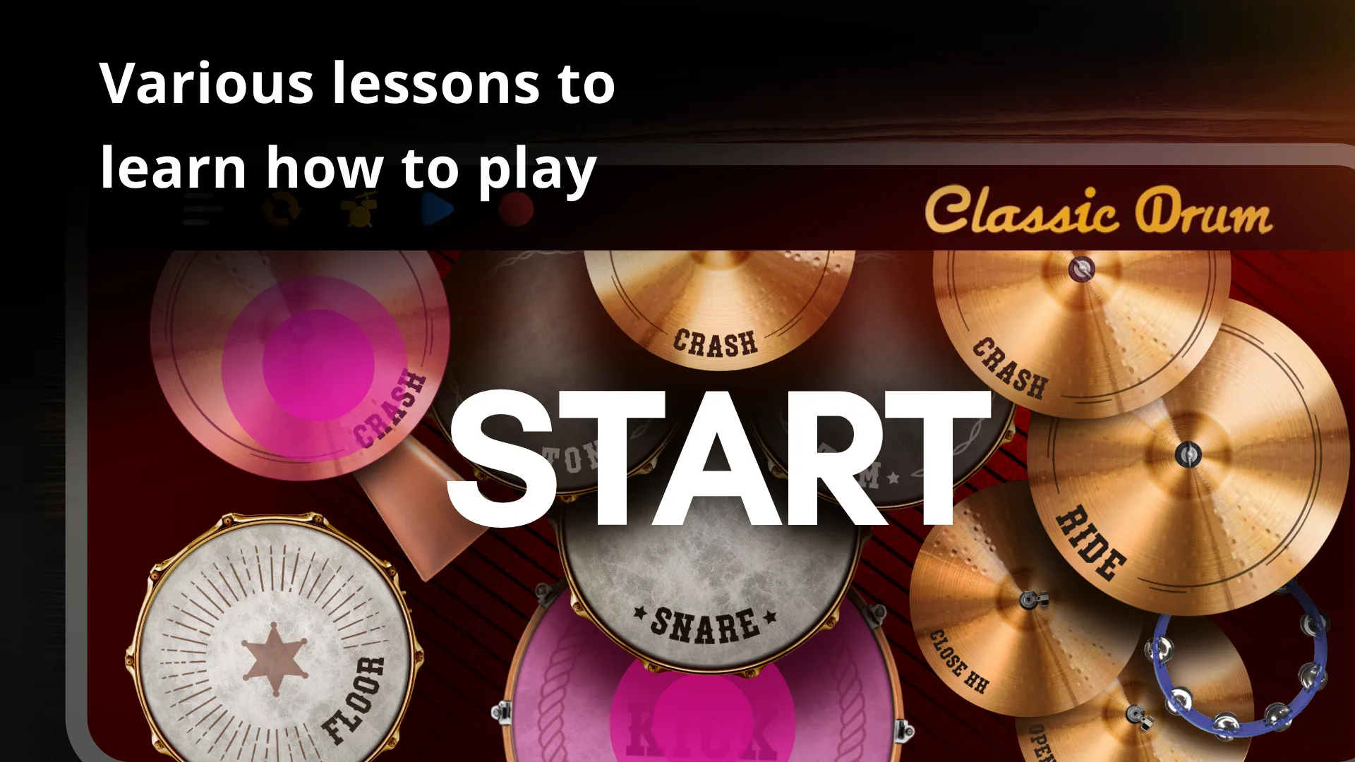 Classic Drum: play drums | Indus Appstore | Screenshot