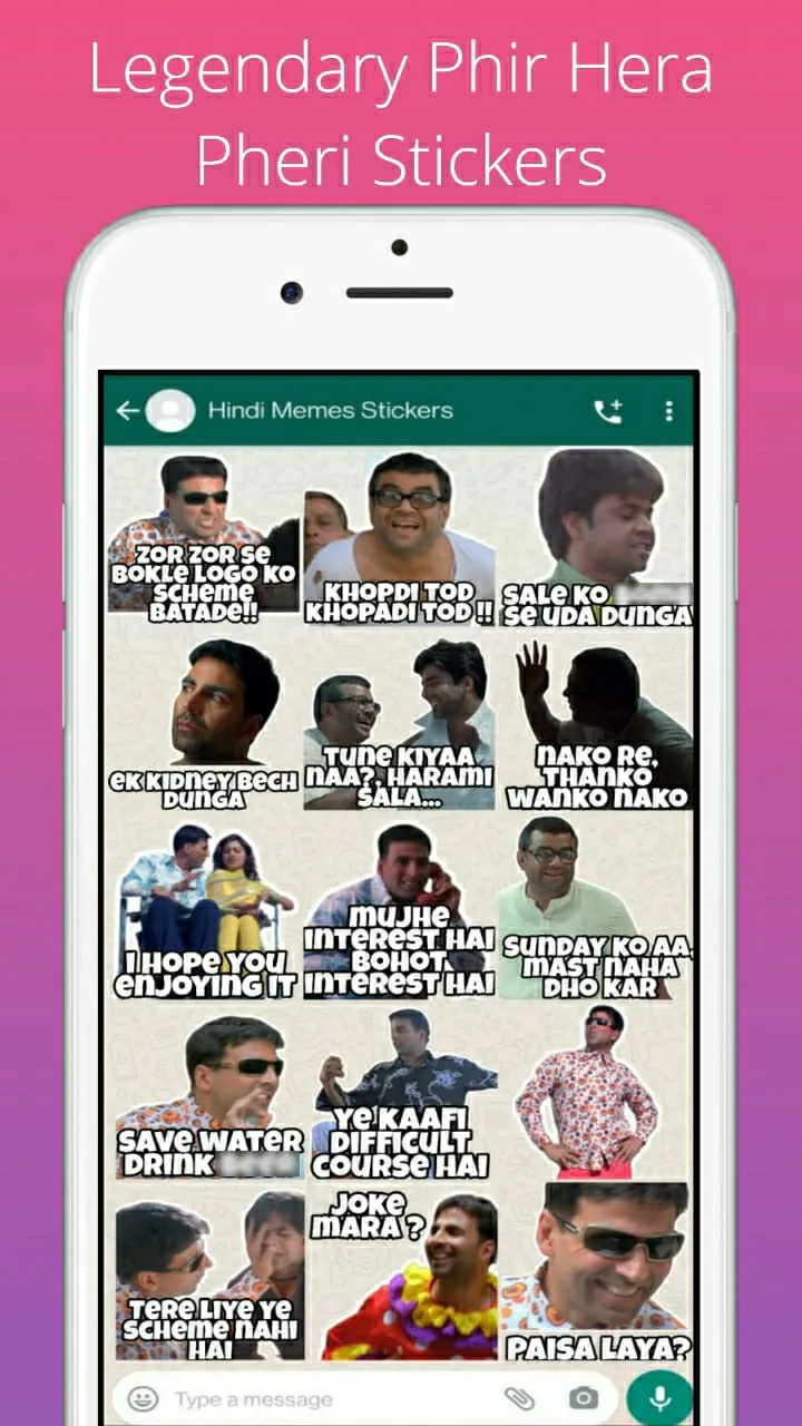 Hindi Memes Stickers - Hera Ph | Indus Appstore | Screenshot