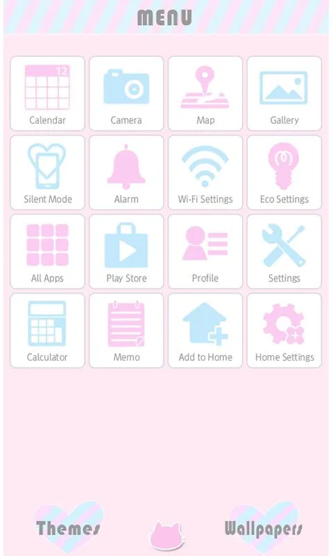 Cute Theme Fluffy Love | Indus Appstore | Screenshot