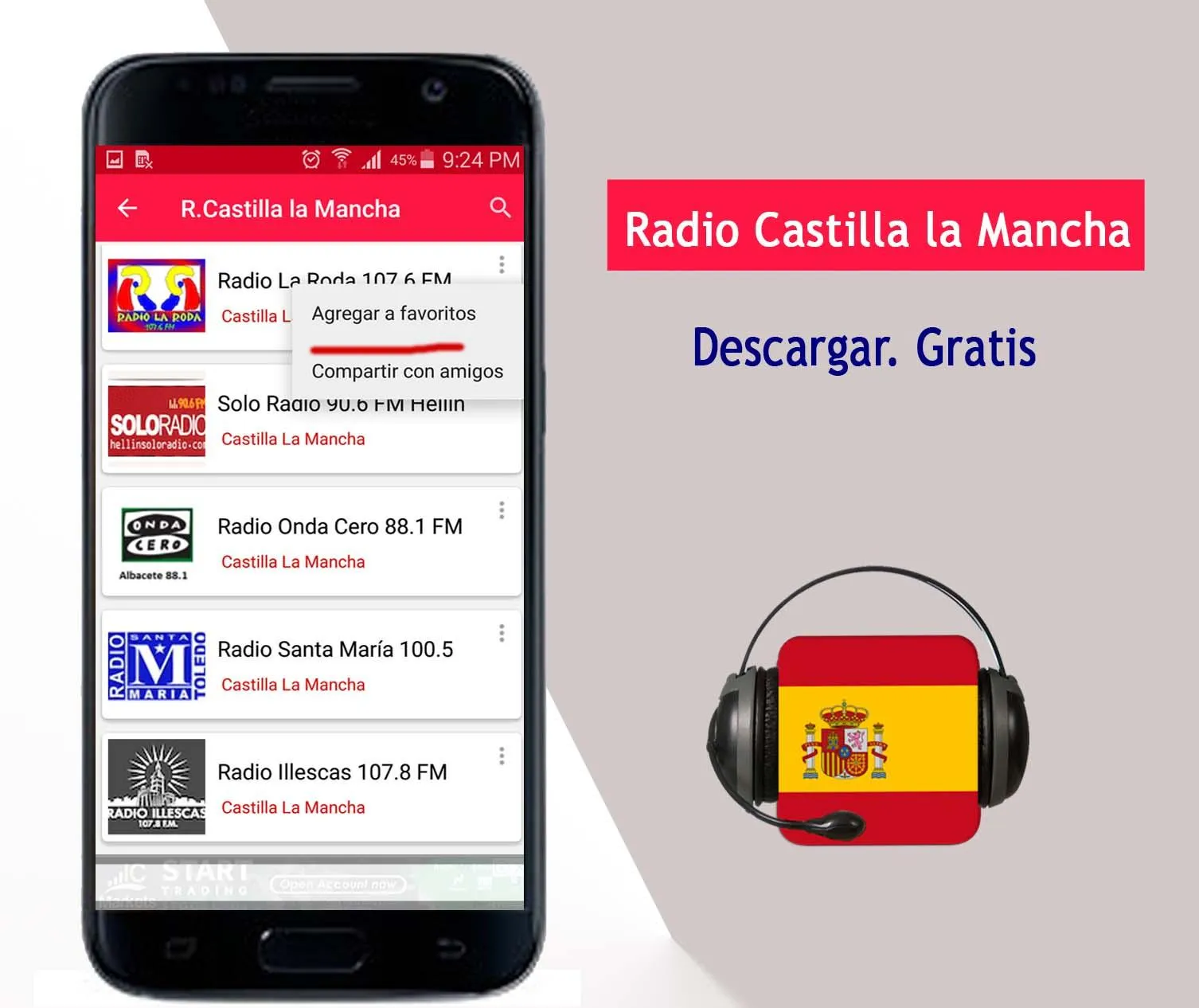 Radio Castilla la Mancha | Indus Appstore | Screenshot