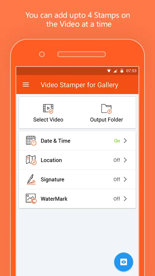 Video Stamper: Video Watermark | Indus Appstore | Screenshot