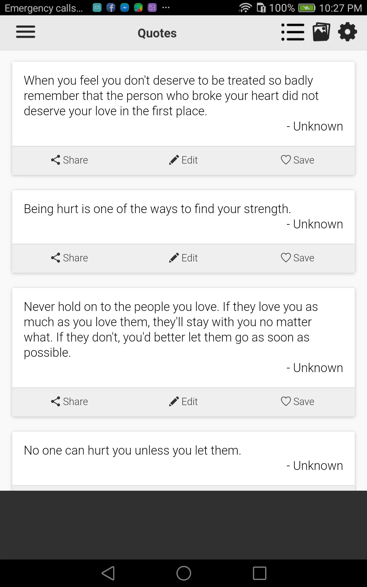 Hurt Quotes | Indus Appstore | Screenshot