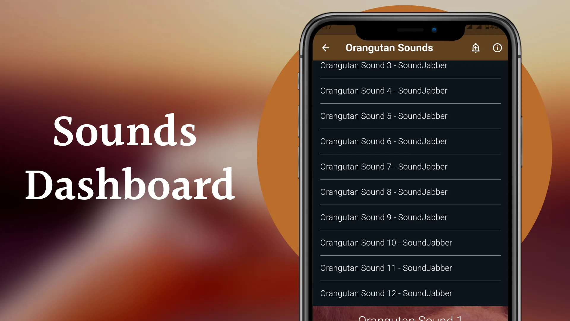 Orangutan Sounds | Indus Appstore | Screenshot