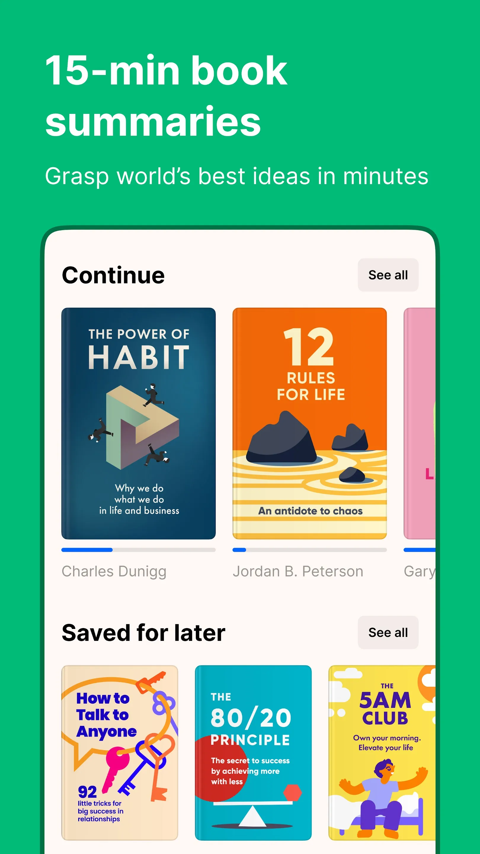 Headway: 15-Min Book Summaries | Indus Appstore | Screenshot