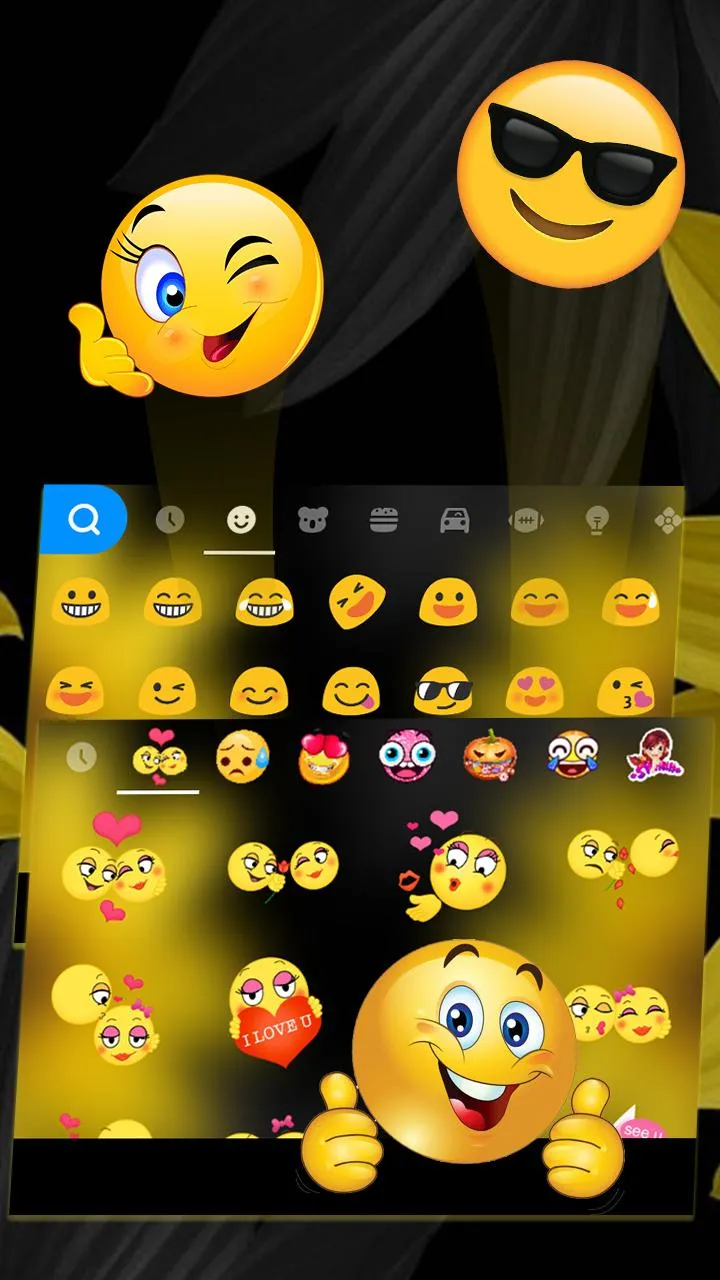 Blossom Sunflower Keyboard The | Indus Appstore | Screenshot