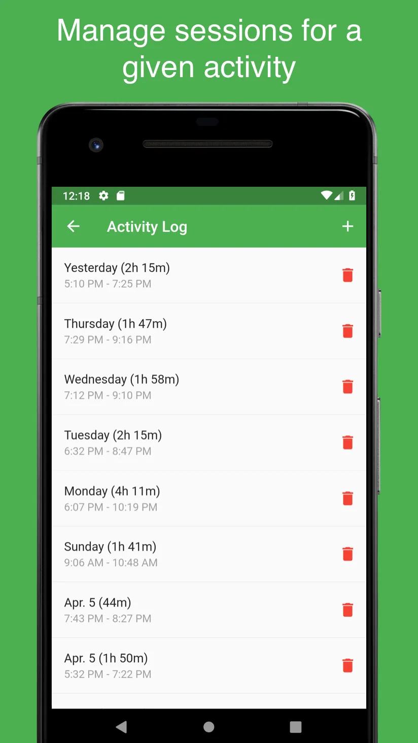 Activity Log - Time Tracker | Indus Appstore | Screenshot