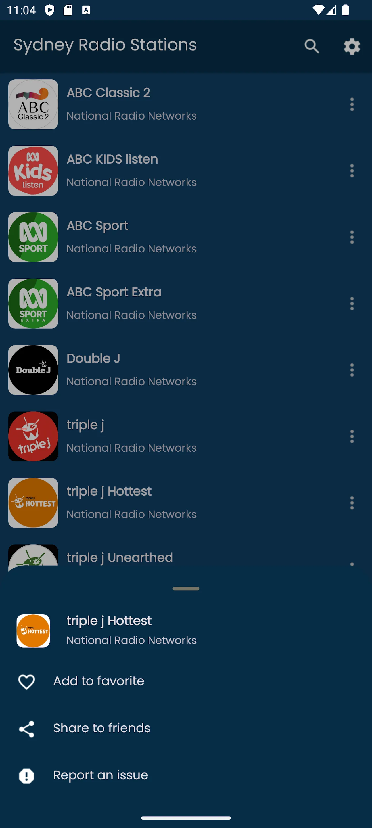 Radios from Sydney | Indus Appstore | Screenshot