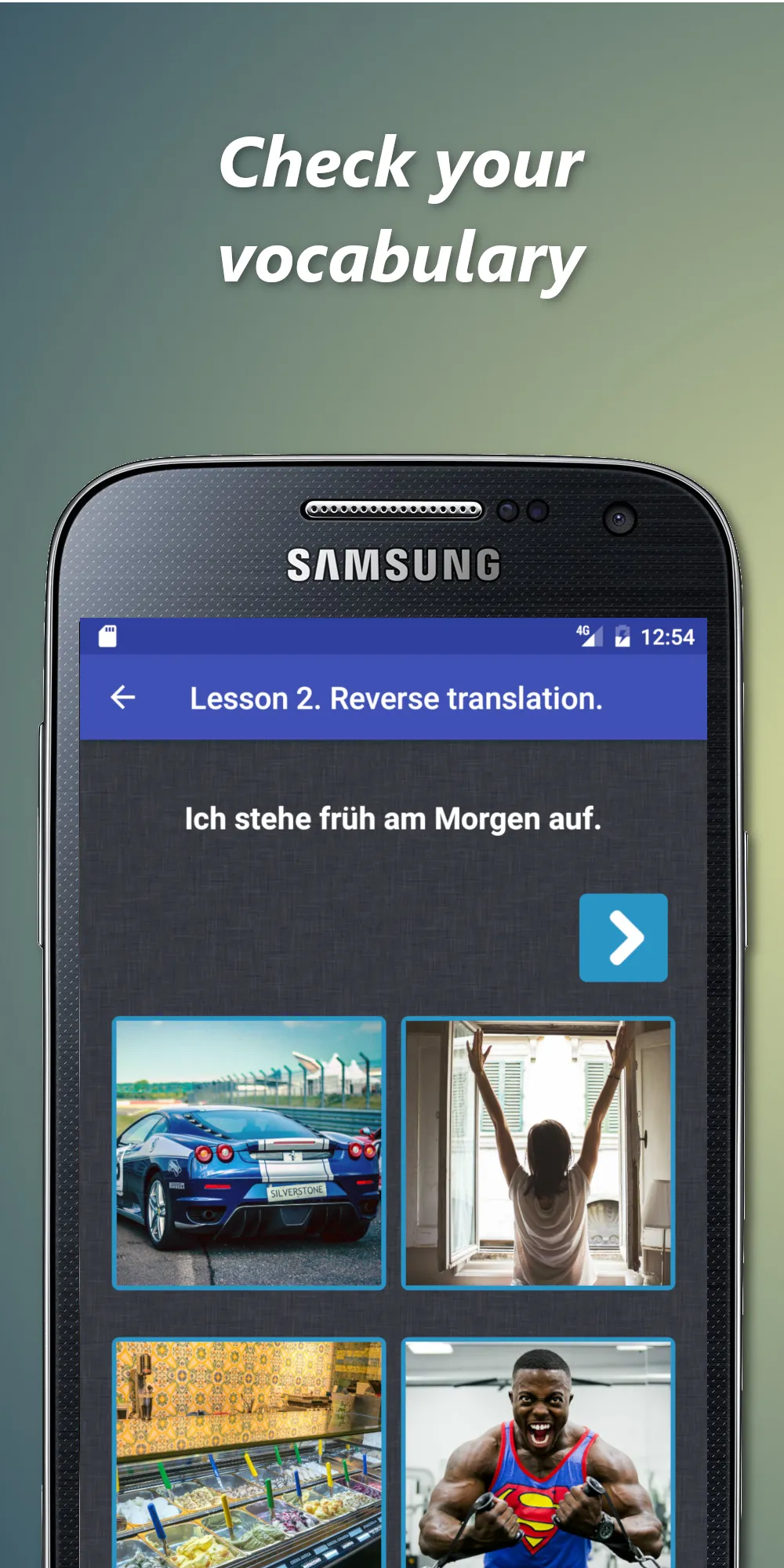 German verb conjugator | Indus Appstore | Screenshot