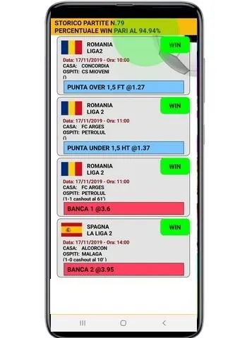 CONSIGLI SPORTIVI CALCIO | Indus Appstore | Screenshot