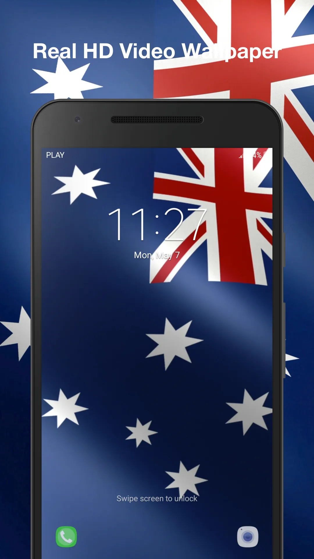 Australia Flag Live Wallpaper | Indus Appstore | Screenshot