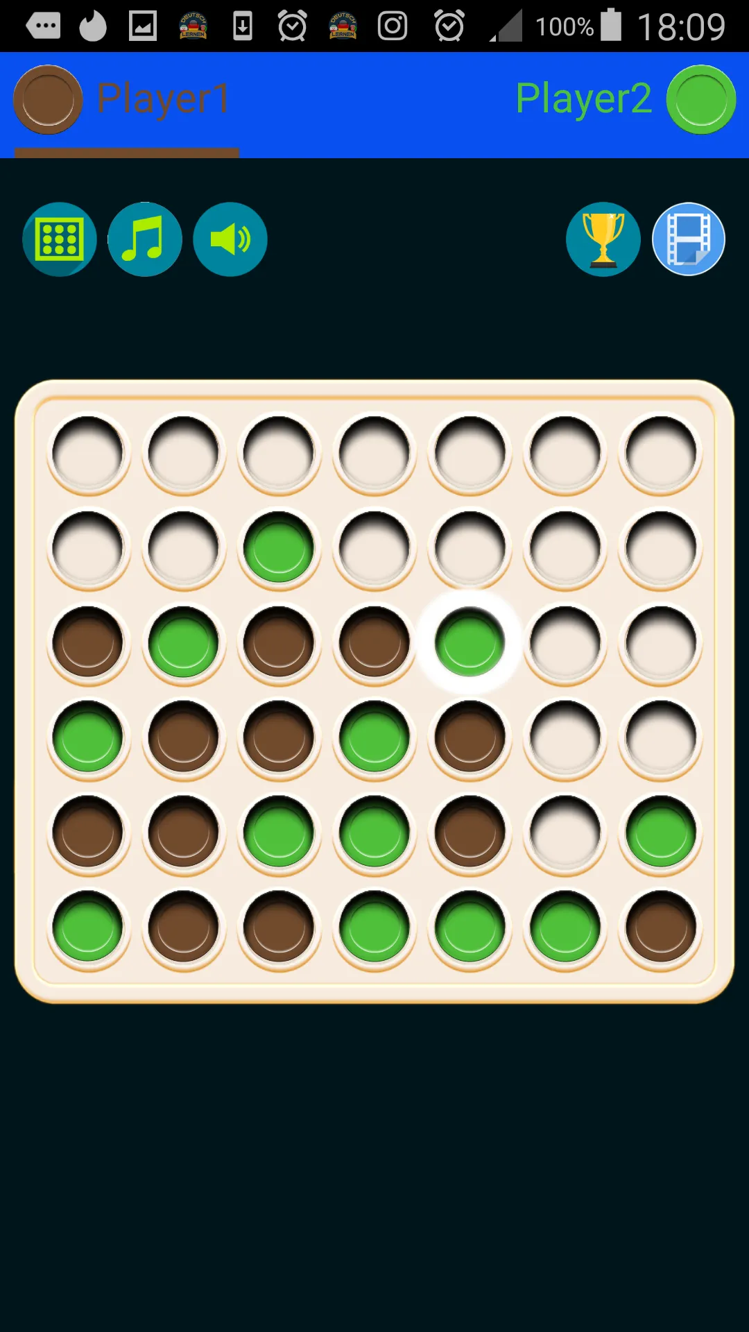 4 in a row (Drop Four) | Indus Appstore | Screenshot