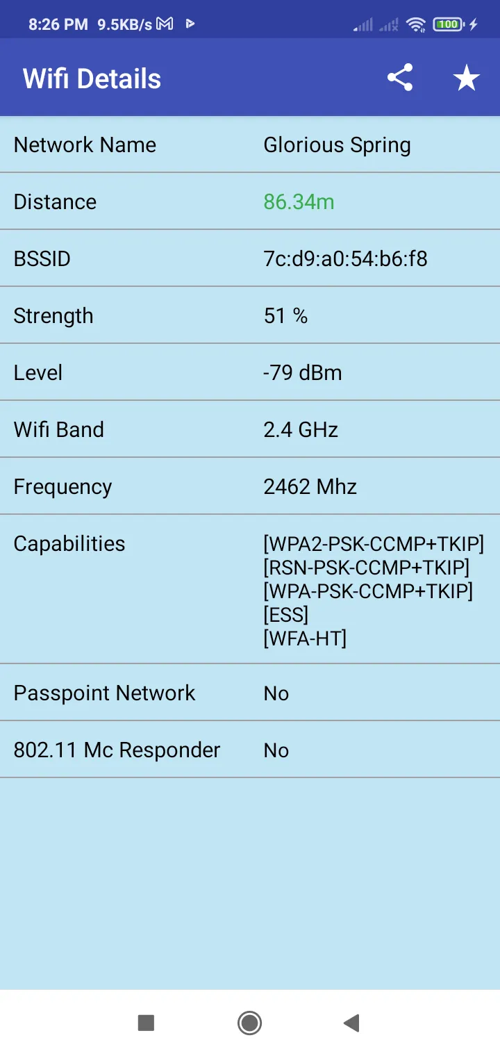 Wifi Distance Signal Strength | Indus Appstore | Screenshot