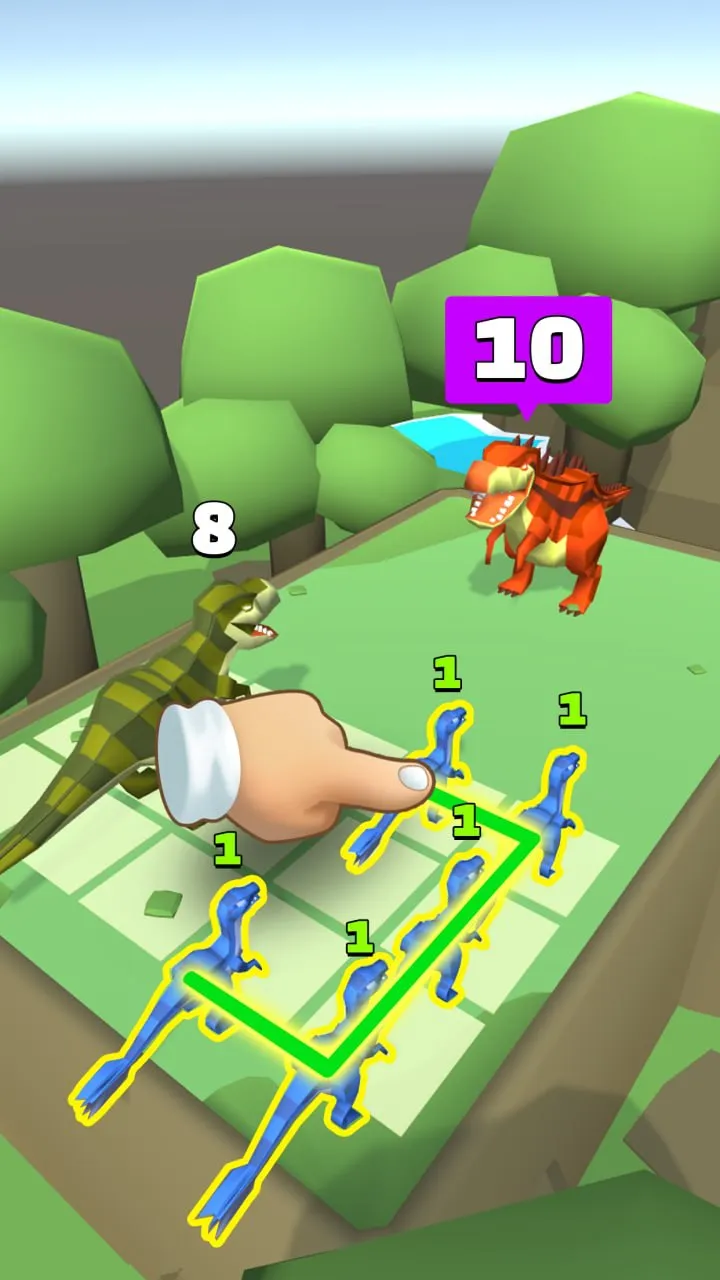 Merge Dinosaurs | Indus Appstore | Screenshot