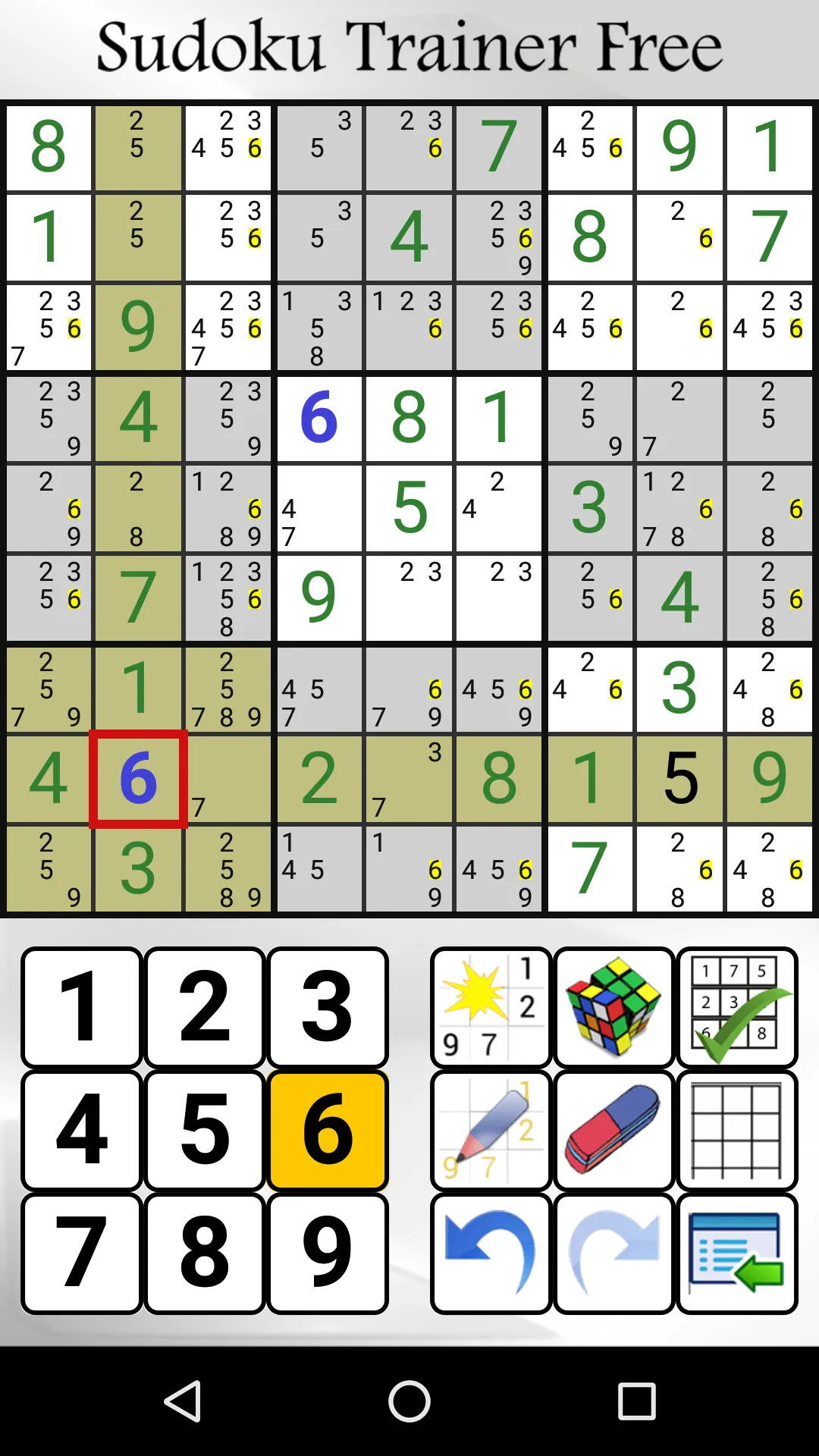 Sudoku Trainer | Indus Appstore | Screenshot