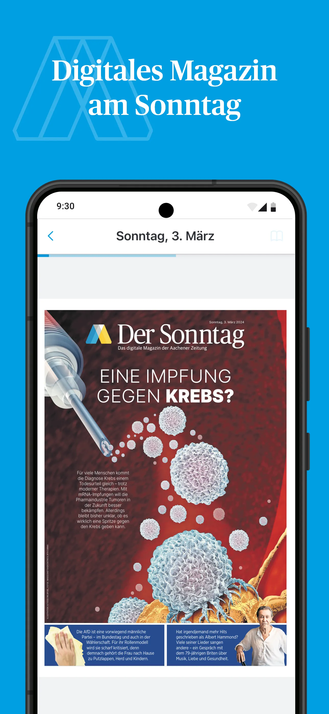 Aachener Zeitung E-Paper | Indus Appstore | Screenshot