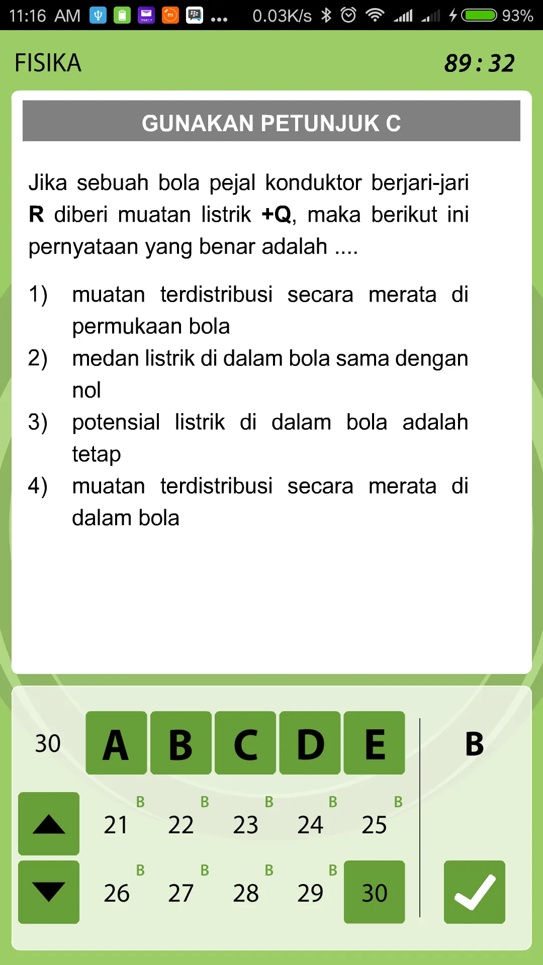 Tryout CBT SBMPTN SAINTEK | Indus Appstore | Screenshot