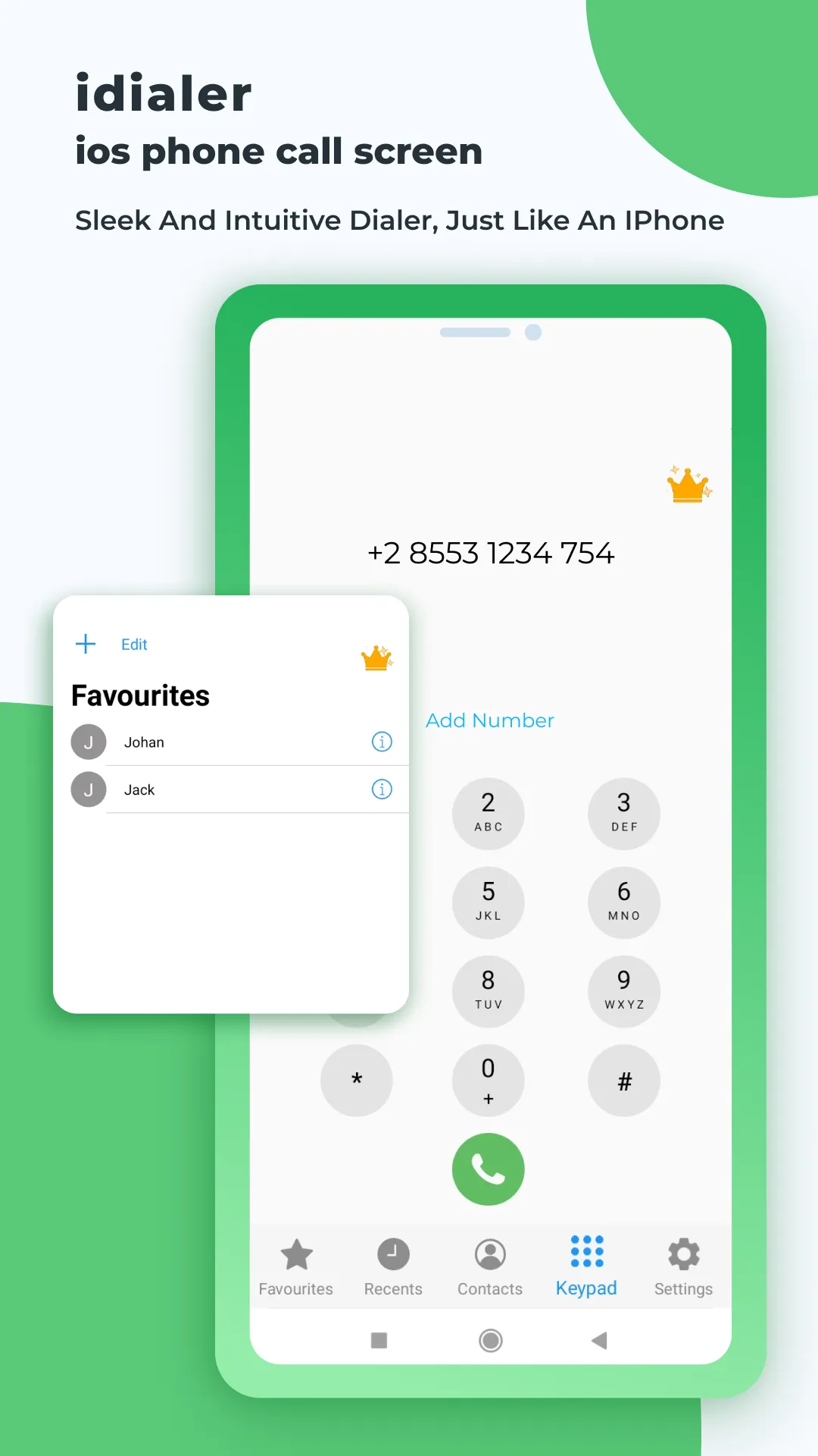 iDialer : iCall, Phone Dialer | Indus Appstore | Screenshot