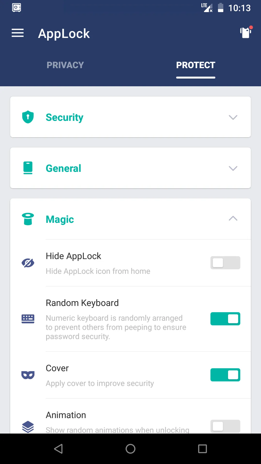 AppLock | Indus Appstore | Screenshot