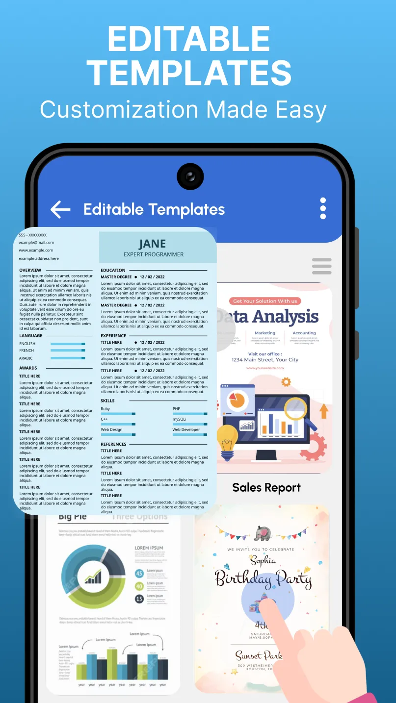 Docx Editor - Word, PDF, XLSX | Indus Appstore | Screenshot