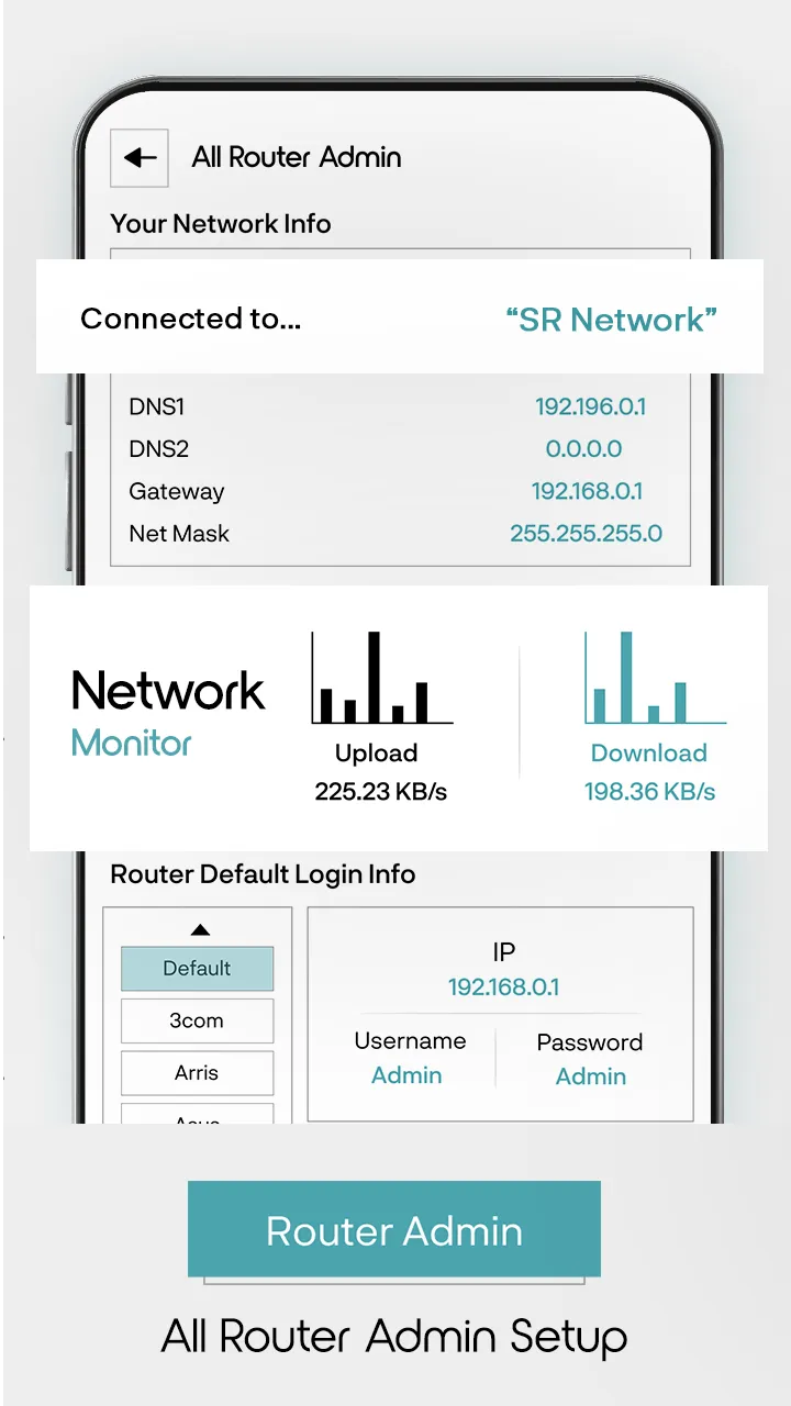 All Router Admin - WiFi DNS | Indus Appstore | Screenshot