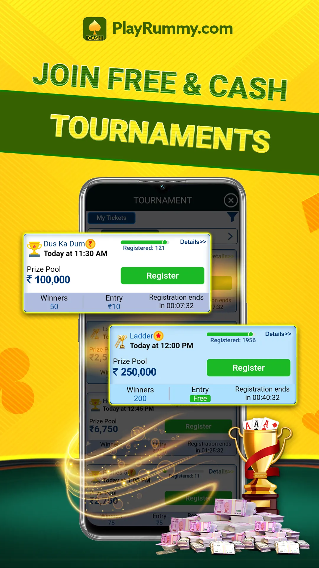 PlayRummy: Real Cash Rummy App | Indus Appstore | Screenshot