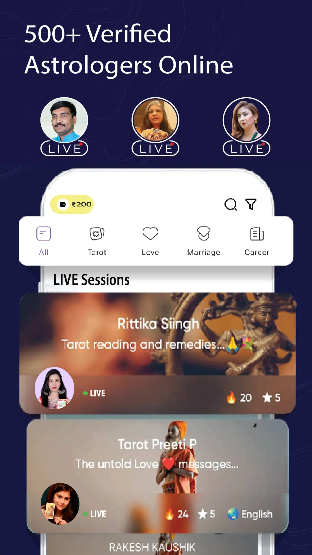 Guruji - Live Astro, Horoscope | Indus Appstore | Screenshot