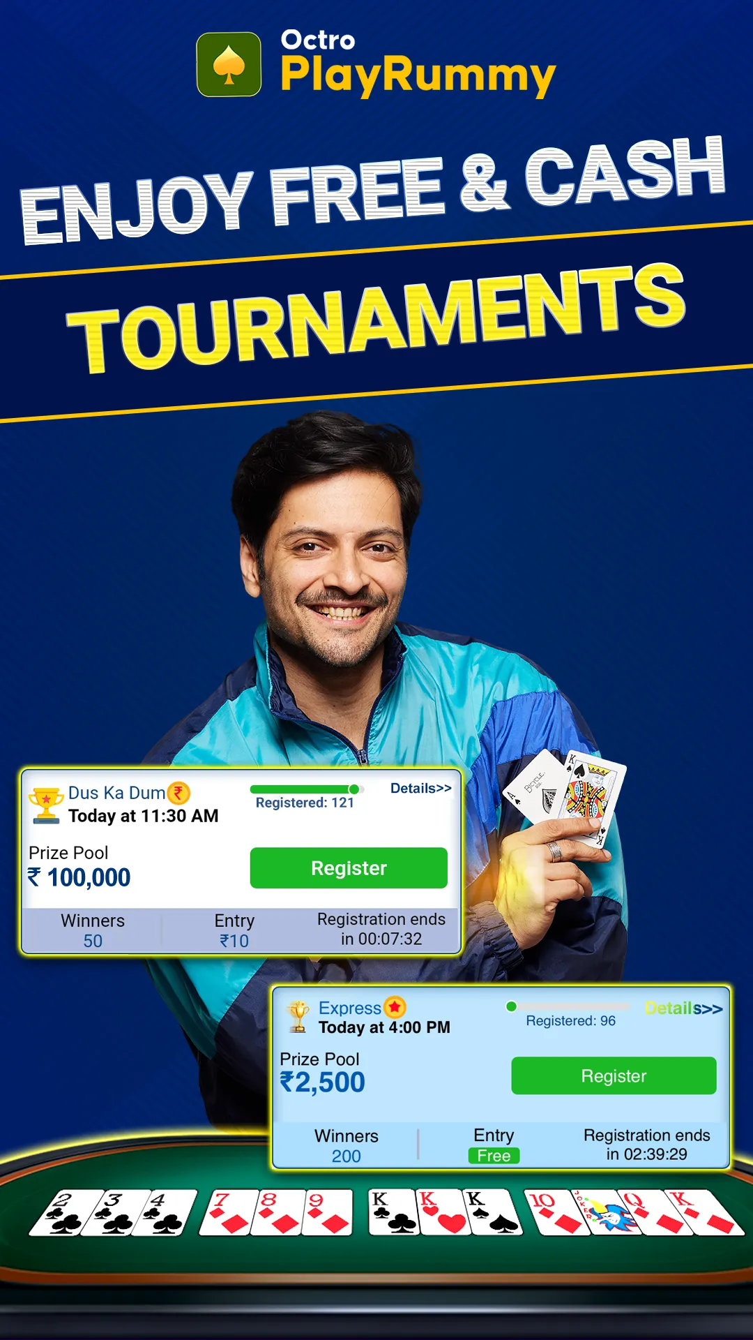PlayRummy: Real Cash Rummy App | Indus Appstore | Screenshot