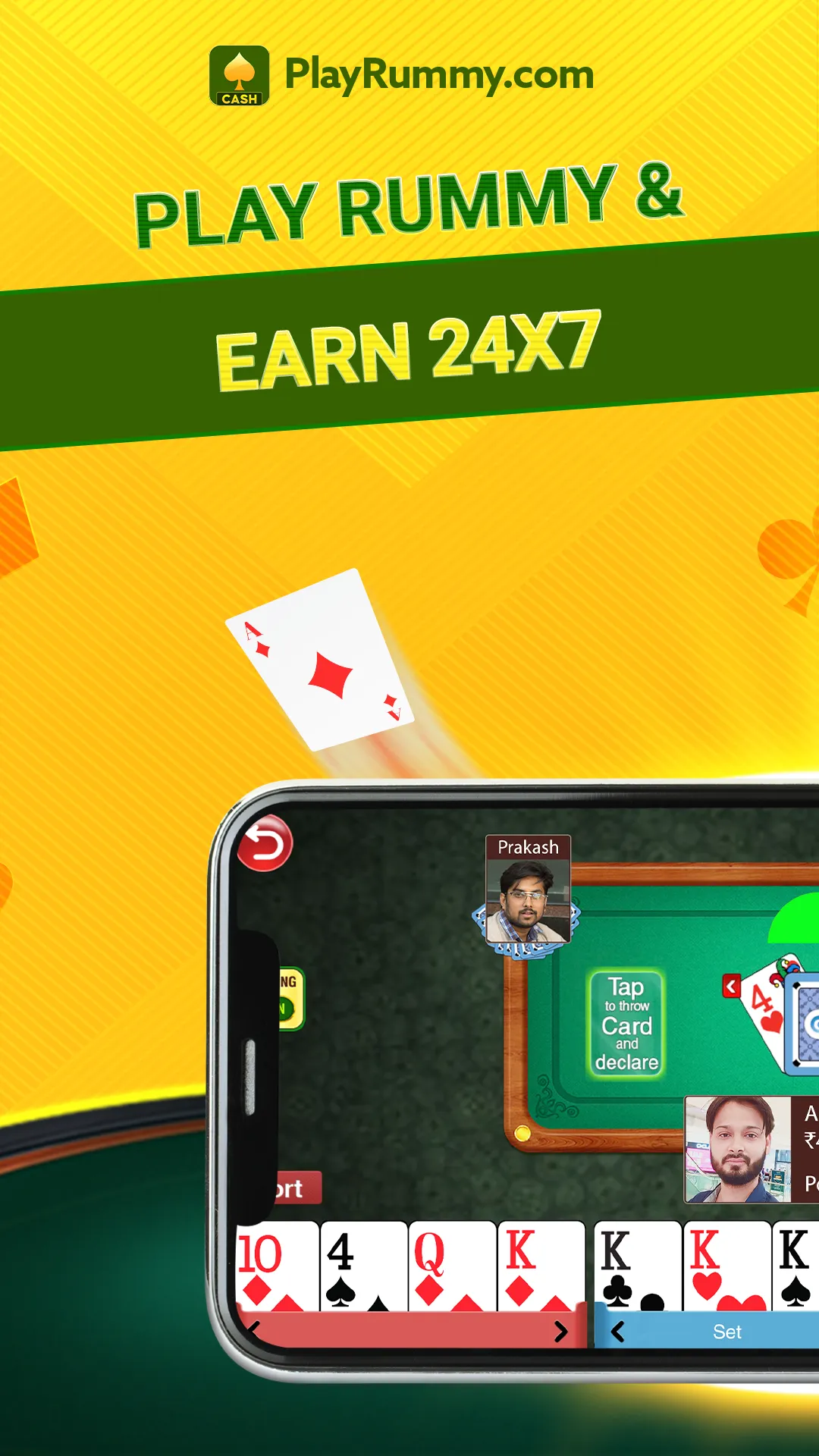 PlayRummy: Real Cash Rummy App | Indus Appstore | Screenshot