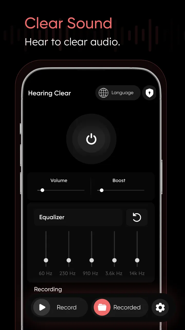 Hearing Clear: Sound Amplifier | Indus Appstore | Screenshot