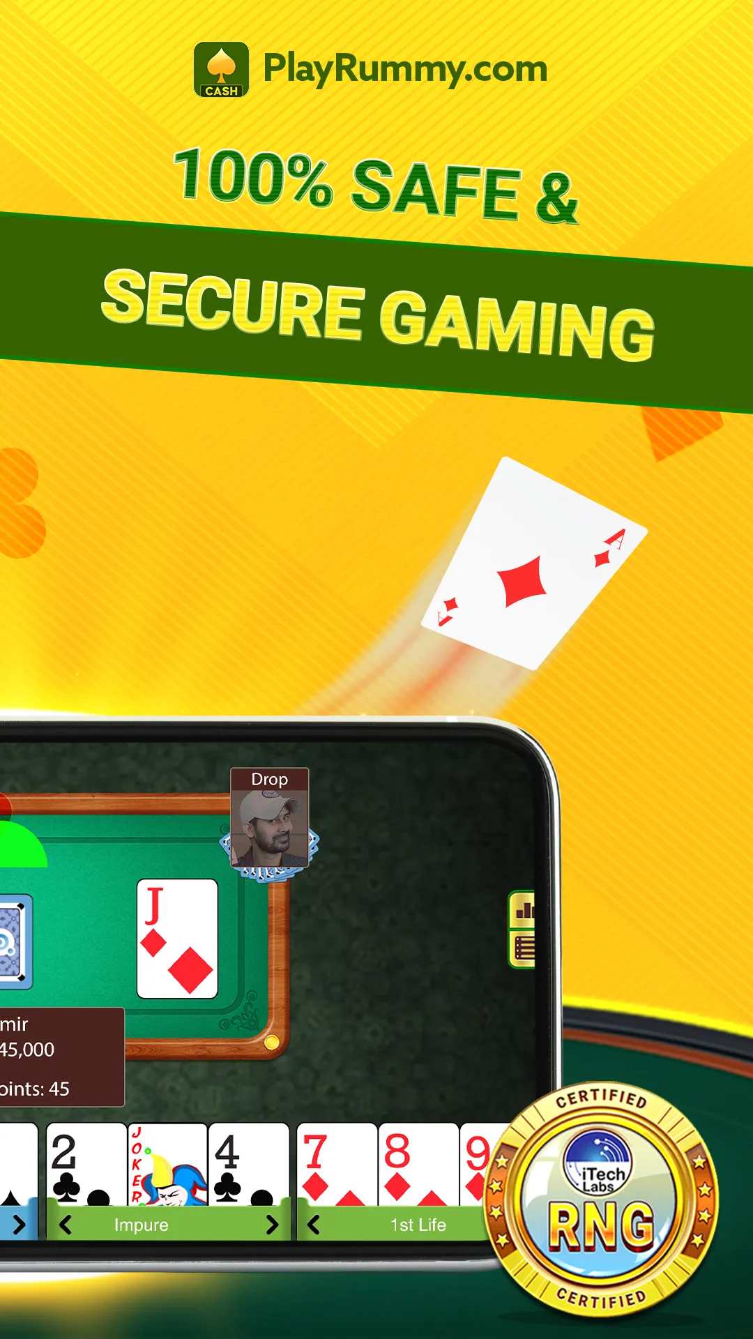 PlayRummy: Real Cash Rummy App | Indus Appstore | Screenshot