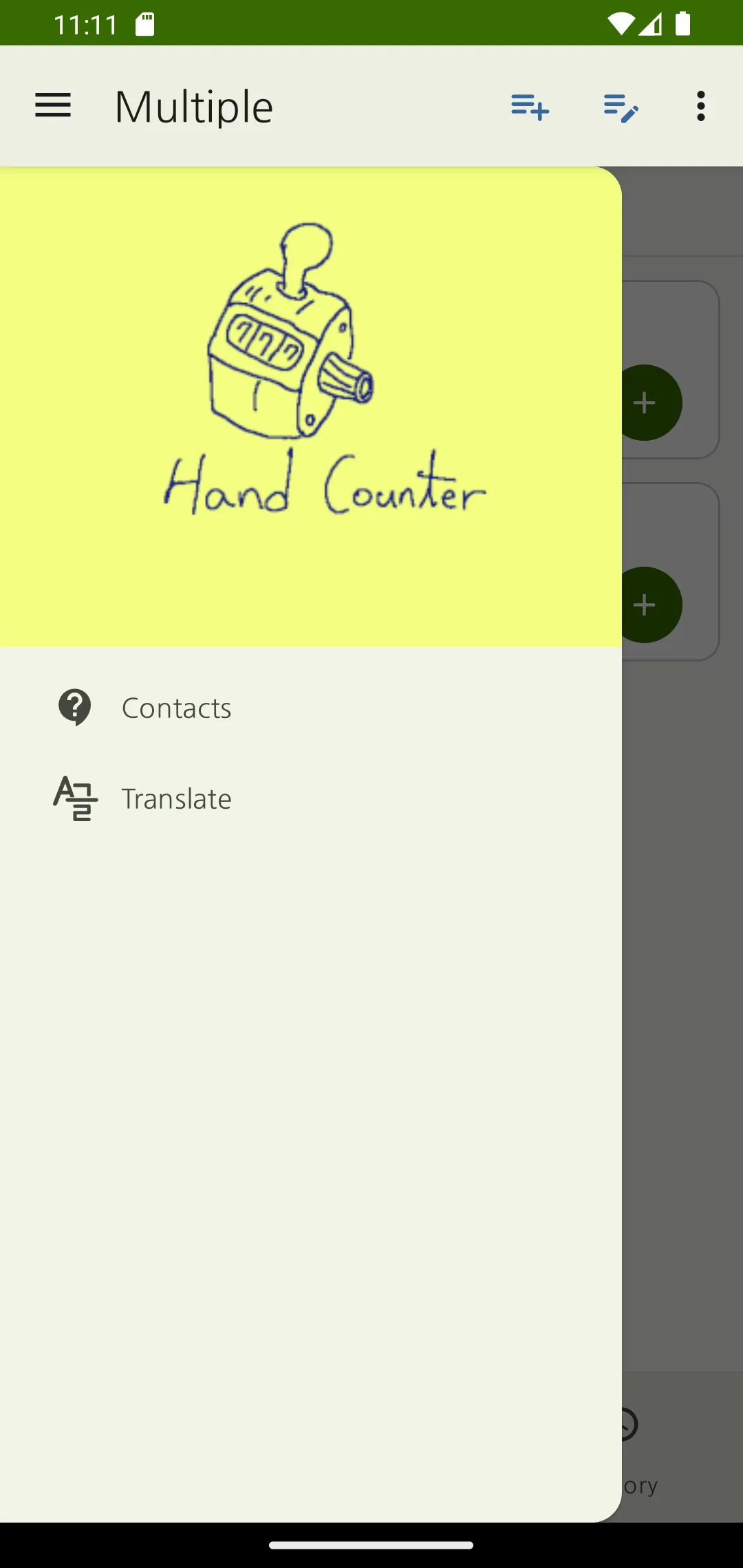 Hand Counter | Indus Appstore | Screenshot