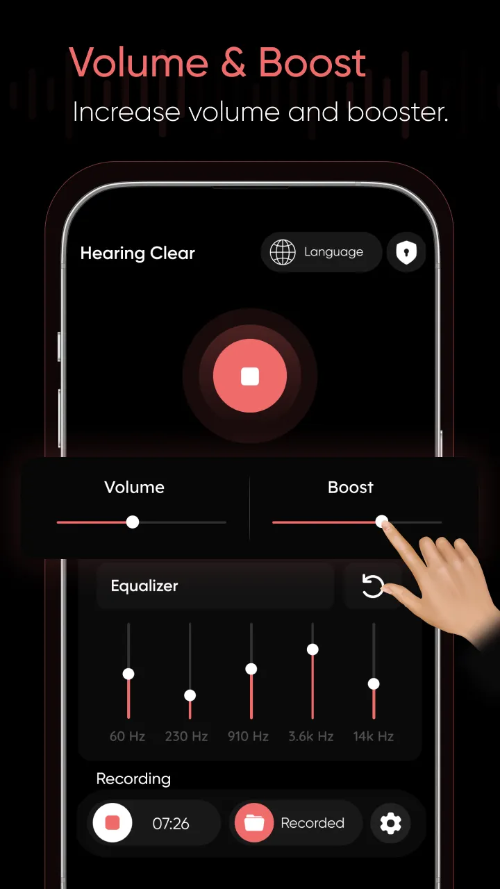 Hearing Clear: Sound Amplifier | Indus Appstore | Screenshot