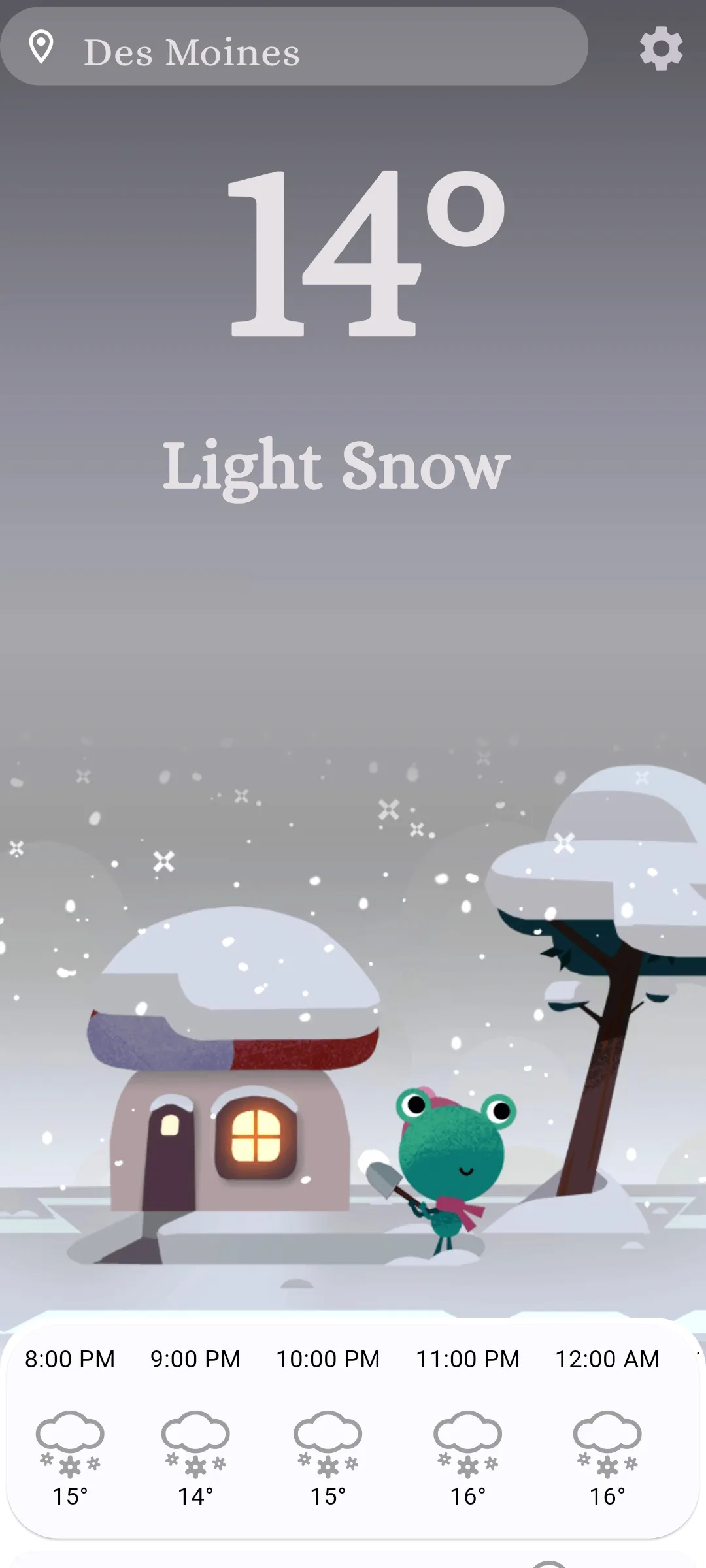 Froggy Weather | Indus Appstore | Screenshot