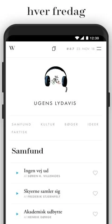 Weekendavisen | Indus Appstore | Screenshot