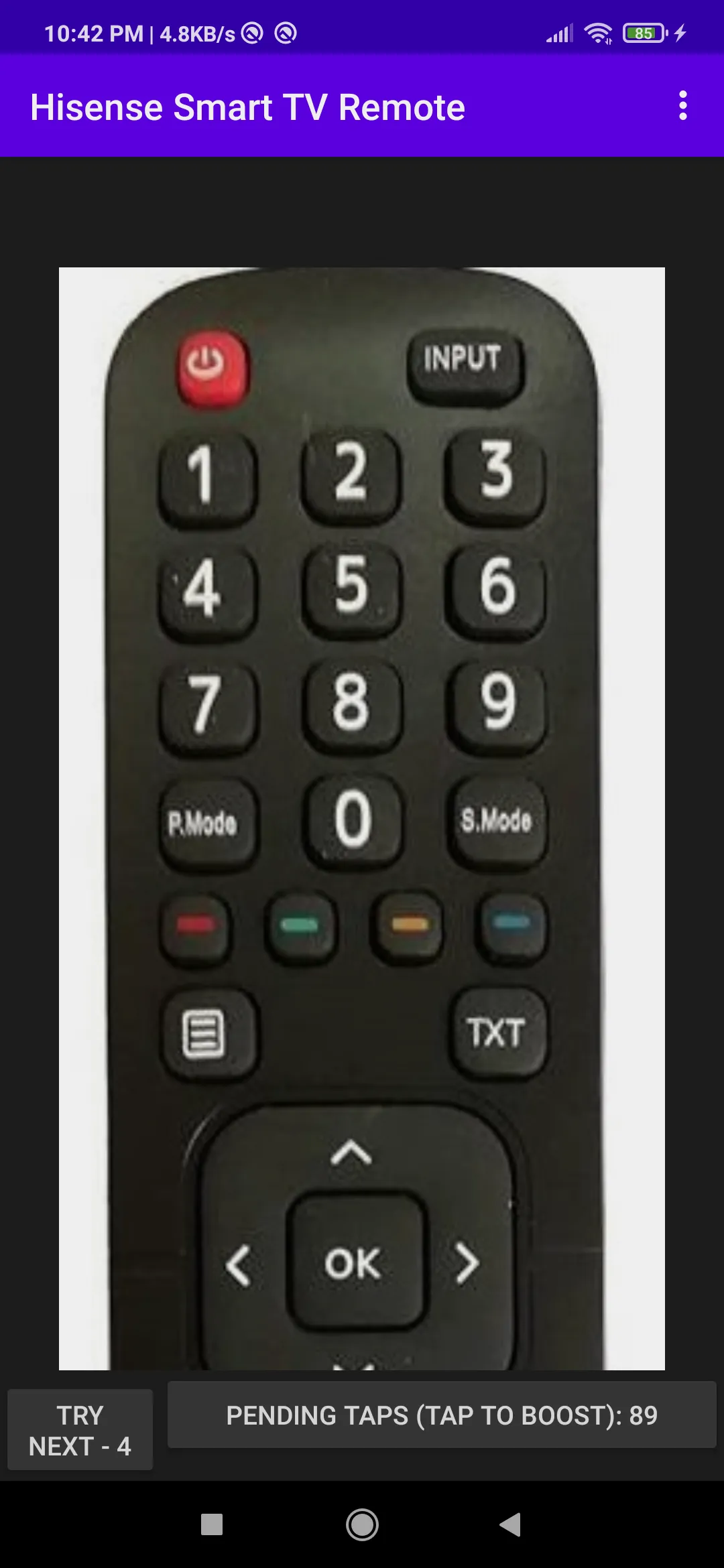 Hisense Smart Tv Remote | Indus Appstore | Screenshot