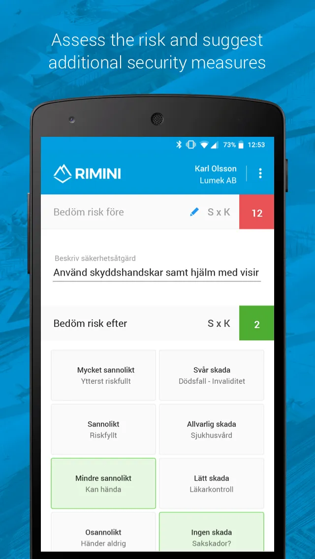 Rimini Risk Management | Indus Appstore | Screenshot