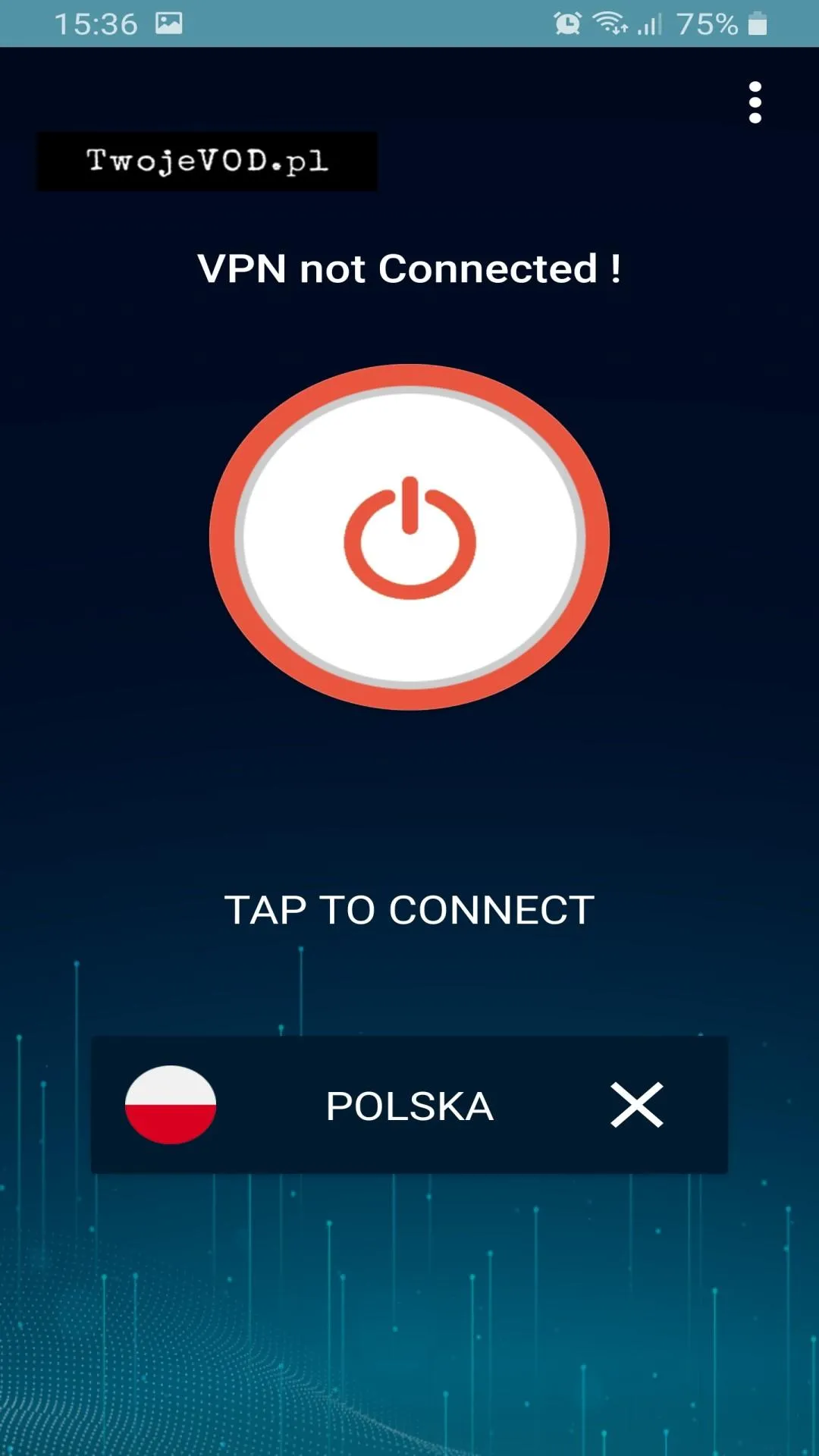 TwojeVOD.pl | Indus Appstore | Screenshot