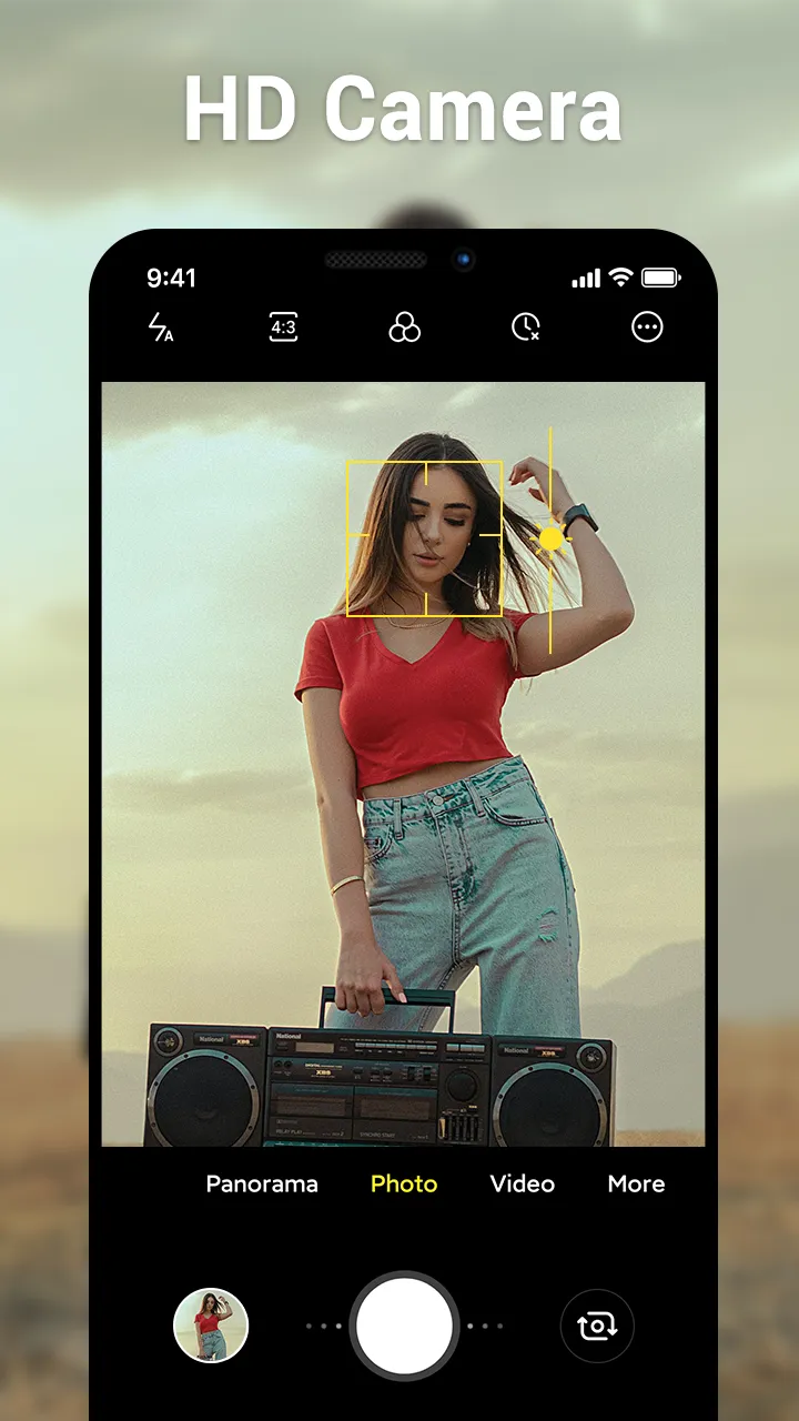 Camera for Android | Indus Appstore | Screenshot