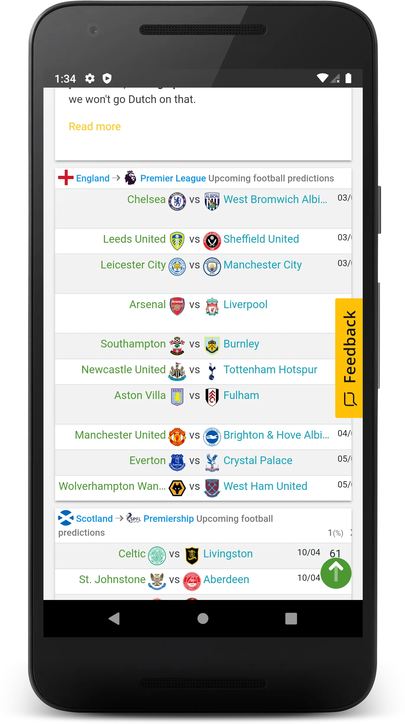 Rowdie: Football predictions a | Indus Appstore | Screenshot