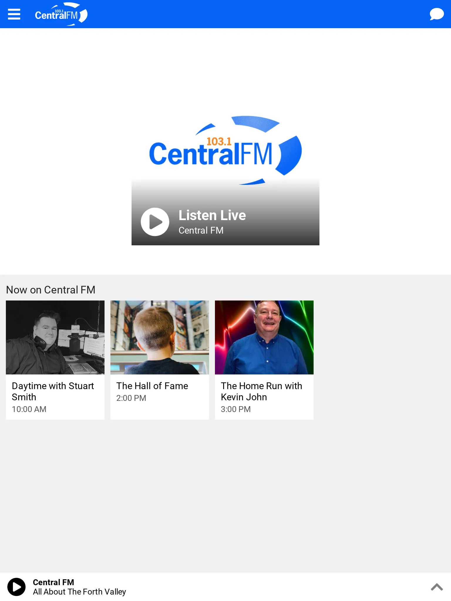 103.1 Central FM | Indus Appstore | Screenshot