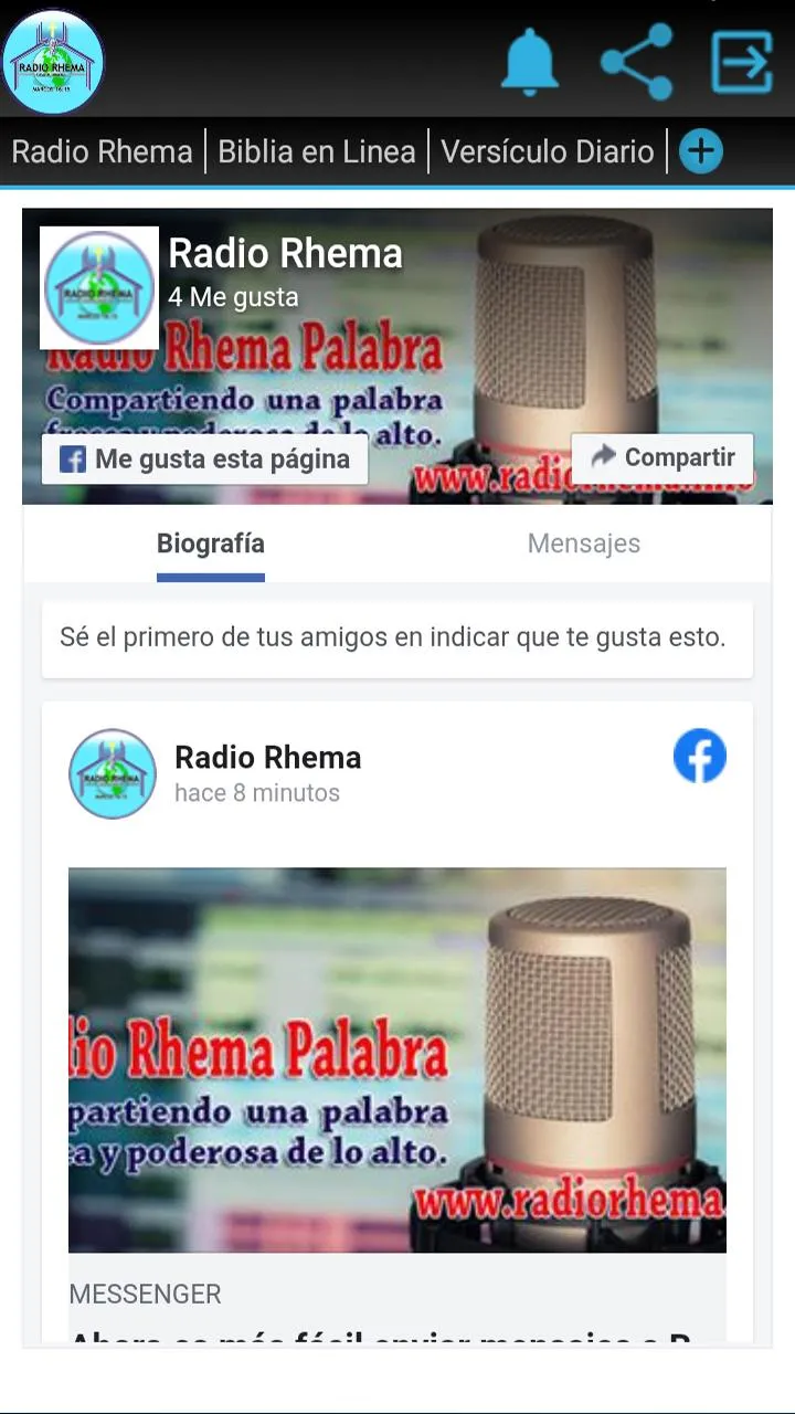 Radio Rhema | Indus Appstore | Screenshot