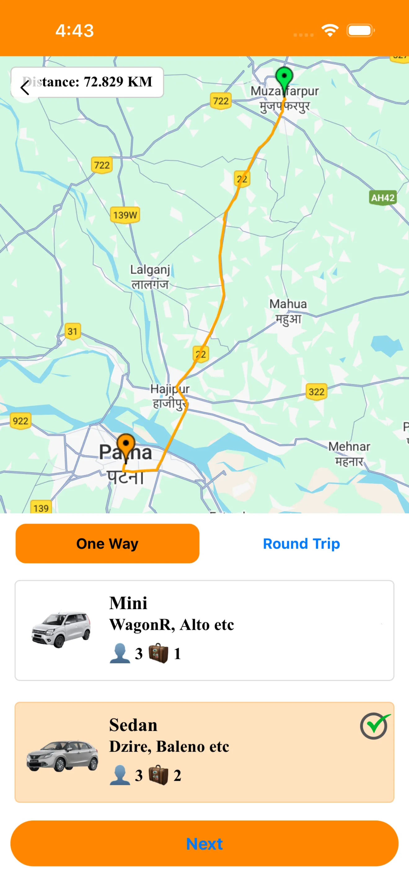 Urban Cab | Indus Appstore | Screenshot
