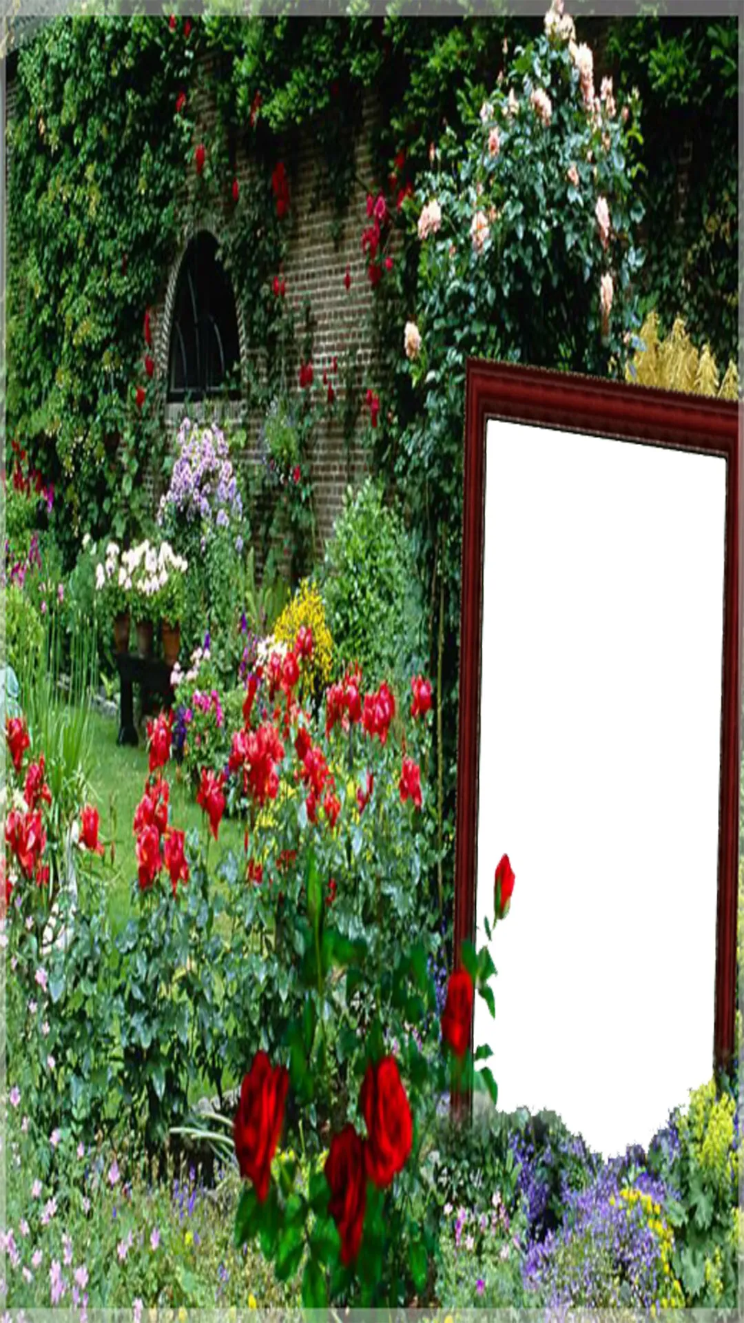 Garden photos frames | Indus Appstore | Screenshot