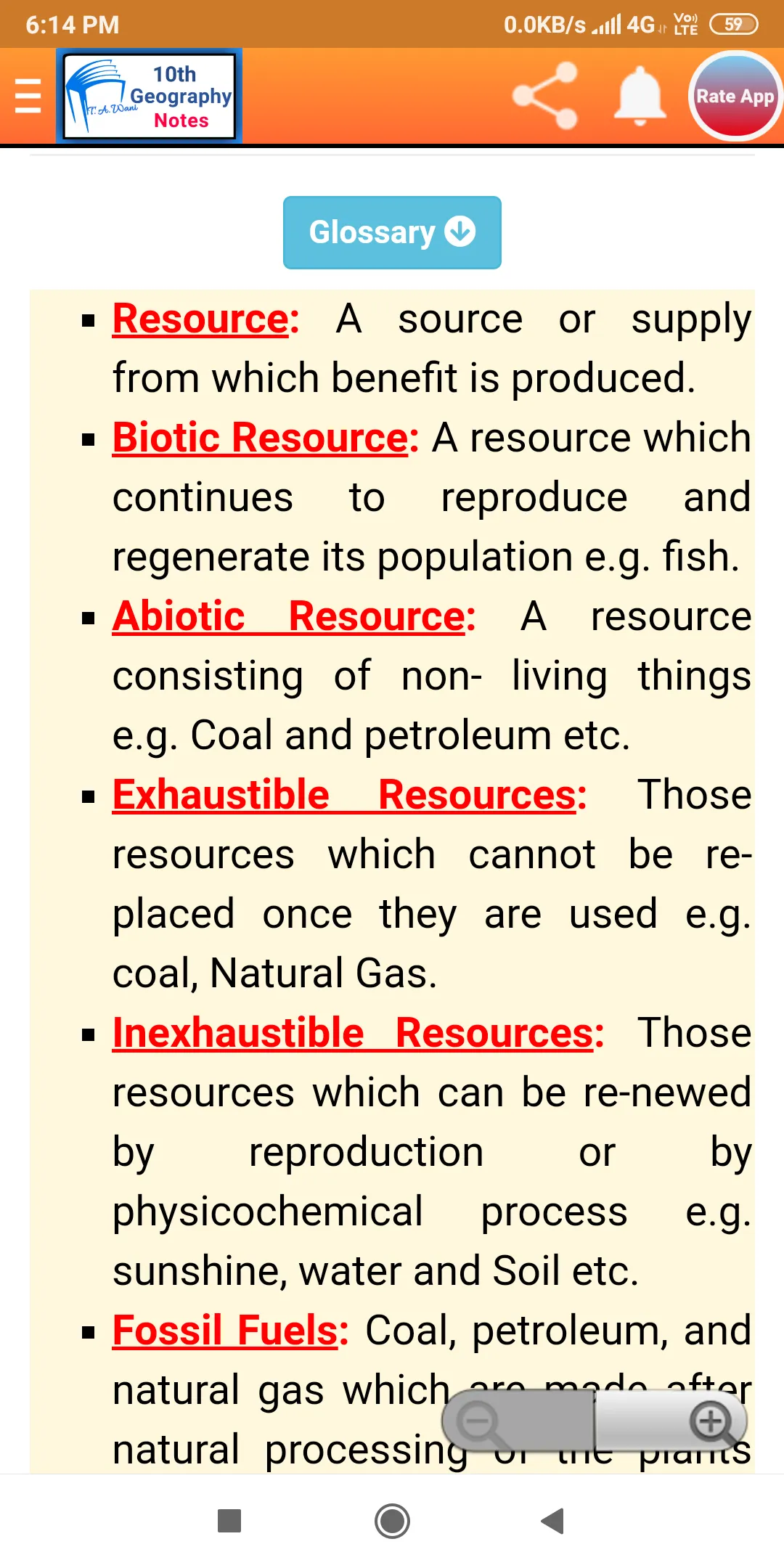 10th Geography Notes | Indus Appstore | Screenshot